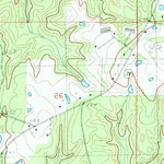 United States Geological Survey Bond Pond, MS (1983, 24000-Scale) digital map