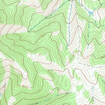 United States Geological Survey Bondurant, WY (1967, 24000-Scale) digital map