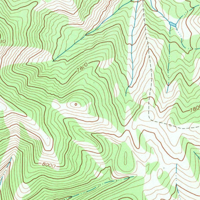 United States Geological Survey Bondurant, WY (1967, 24000-Scale) digital map