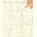 United States Geological Survey Bondville, IL (1957, 24000-Scale) digital map
