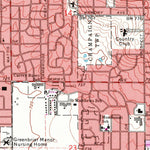 United States Geological Survey Bondville, IL (1970, 24000-Scale) digital map
