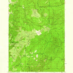 United States Geological Survey Bone Mountain, OR (1954, 62500-Scale) digital map