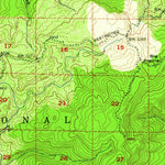 United States Geological Survey Bone Mountain, OR (1954, 62500-Scale) digital map