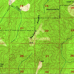 United States Geological Survey Bone Mountain, OR (1954, 62500-Scale) digital map