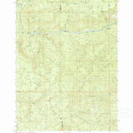 United States Geological Survey Bone Mountain, OR (1990, 24000-Scale) digital map