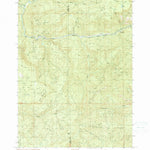 United States Geological Survey Bone Mountain, OR (1990, 24000-Scale) digital map