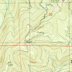 United States Geological Survey Bone Mountain, OR (1990, 24000-Scale) digital map