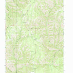 United States Geological Survey Bone Spring, OR (1967, 24000-Scale) digital map