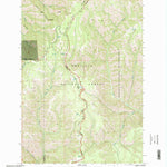 United States Geological Survey Bone Spring, OR (1995, 24000-Scale) digital map