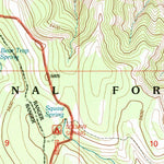 United States Geological Survey Bone Spring, OR (1995, 24000-Scale) digital map