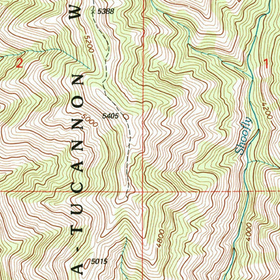 United States Geological Survey Bone Spring, OR (1995, 24000-Scale) digital map