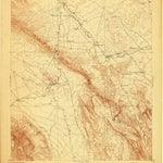 United States Geological Survey Bone Spring, TX (1918, 62500-Scale) digital map