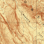 United States Geological Survey Bone Spring, TX (1918, 62500-Scale) digital map