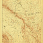United States Geological Survey Bone Spring, TX (1920, 62500-Scale) digital map