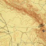 United States Geological Survey Bone Spring, TX (1920, 62500-Scale) digital map