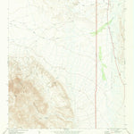 United States Geological Survey Bone Spring, TX (1971, 24000-Scale) digital map