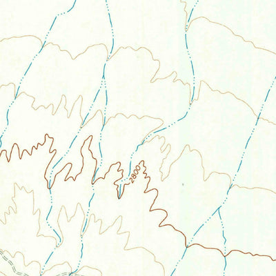 United States Geological Survey Bone Spring, TX (1971, 24000-Scale) digital map