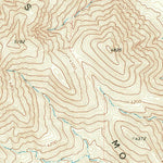 United States Geological Survey Bone Spring, TX (1971, 24000-Scale) digital map