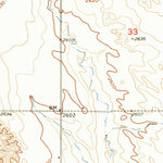 United States Geological Survey Boneita Springs, SD (1954, 24000-Scale) digital map