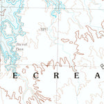 United States Geological Survey Bonelli Bay, AZ (1983, 24000-Scale) digital map