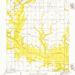 United States Geological Survey Boneset Creek, LA (1954, 31680-Scale) digital map