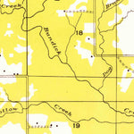 United States Geological Survey Boneset Creek, LA (1954, 31680-Scale) digital map