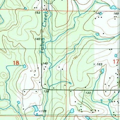 United States Geological Survey Boneset Creek, LA (1994, 24000-Scale) digital map