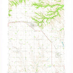 United States Geological Survey Bonesteel, SD (1964, 24000-Scale) digital map