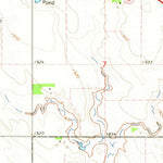 United States Geological Survey Bonesteel, SD (1964, 24000-Scale) digital map