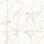 United States Geological Survey Bonetraill, ND (1974, 24000-Scale) digital map