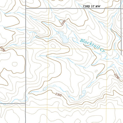 United States Geological Survey Bonetraill, ND (2020, 24000-Scale) digital map