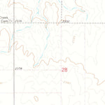United States Geological Survey Bonetraill SE, ND (1974, 24000-Scale) digital map