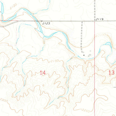 United States Geological Survey Bonetraill SE, ND (1974, 24000-Scale) digital map