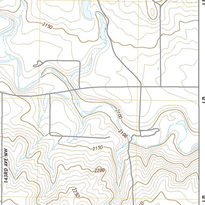 United States Geological Survey Bonetraill SE, ND (2020, 24000-Scale) digital map