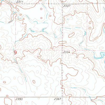 United States Geological Survey Bonetraill SW, ND (1974, 24000-Scale) digital map