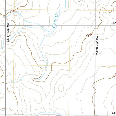 United States Geological Survey Bonetraill SW, ND (2020, 24000-Scale) digital map
