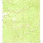 United States Geological Survey Bonine Canyon, NM (1963, 24000-Scale) digital map