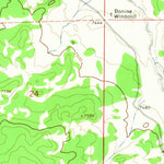 United States Geological Survey Bonine Canyon, NM (1964, 24000-Scale) digital map
