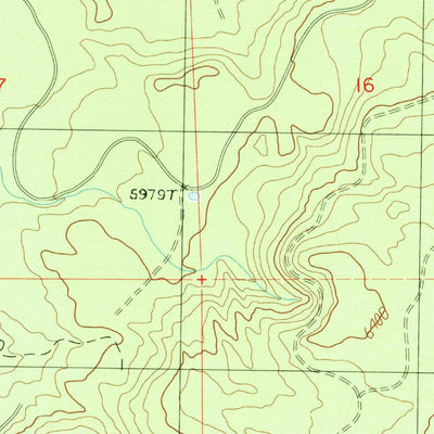 United States Geological Survey Bonita Butte, CA (1988, 24000-Scale) digital map