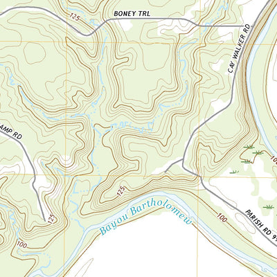 United States Geological Survey Bonita, LA (2020, 24000-Scale) digital map