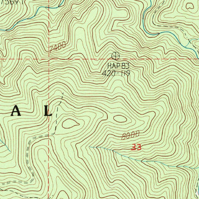 United States Geological Survey Bonita Meadows, CA (1987, 24000-Scale) digital map