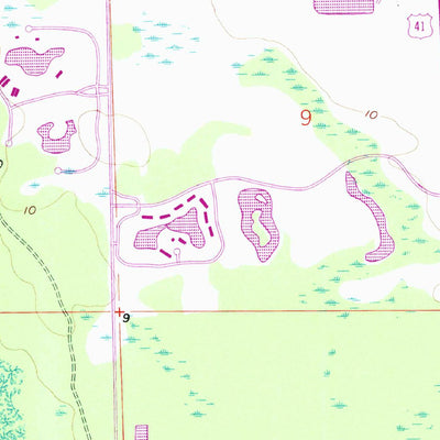 United States Geological Survey Bonita Springs, FL (1958, 24000-Scale) digital map