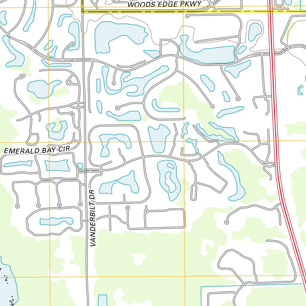 Bonita Springs, FL (2012, 24000-Scale) Map by United States Geological ...