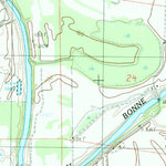United States Geological Survey Bonita SW, LA (1988, 24000-Scale) digital map