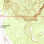 United States Geological Survey Bonito Prairie, AZ (1967, 24000-Scale) digital map