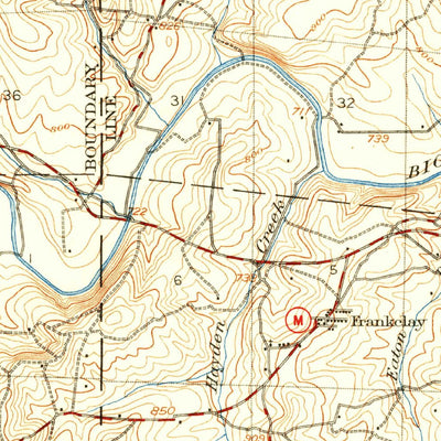 United States Geological Survey Bonne Terre, MO (1905, 62500-Scale) digital map