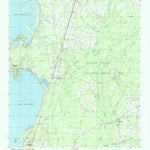 United States Geological Survey Bonneau, SC (1990, 24000-Scale) digital map