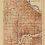 United States Geological Survey Bonner Springs, KS-MO (1940, 62500-Scale) digital map