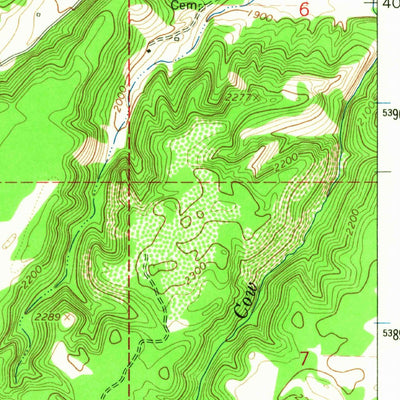 United States Geological Survey Bonners Ferry, ID (1965, 24000-Scale) digital map