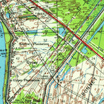 United States Geological Survey Bonnet Carre, LA (1957, 62500-Scale) digital map